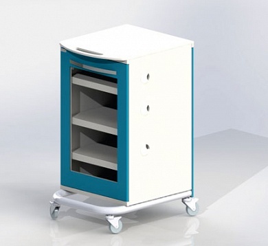 Т1 Тумба передвижная  для врача - имплантолога