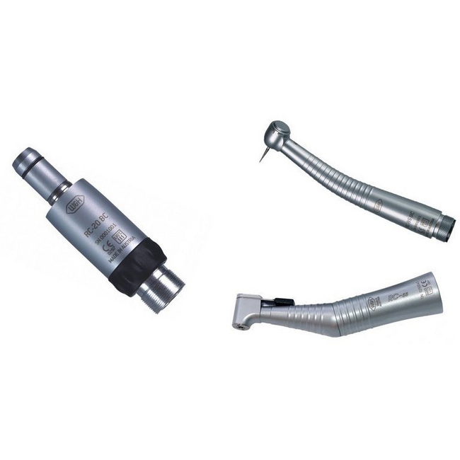 RC 2 BC-P - комплект из турбинного наконечника RC-95 BC, мотора RC-20 BC и углового наконечника RC-58 | W&H DentalWerk (Австрия)