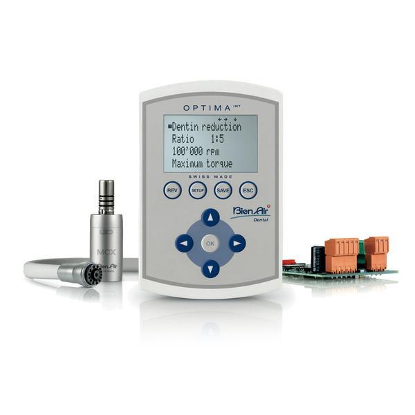 Optima MCX INT - прибор управления для одного микромотора со светодиодной подсветкой, с преобразователем