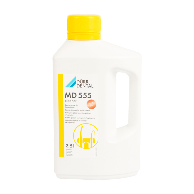 MD 555 cleaner - средство для очистки аспирационных систем, 2,5 л | Dürr Dental (Германия)