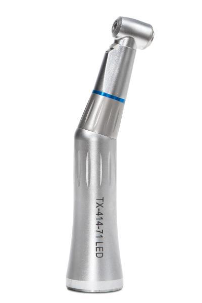 Tosi TX-414-71 - угловой наконечник 1:1 с генератором света и внутренней подачей воды