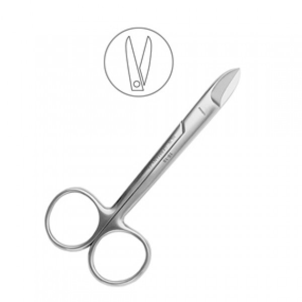 Ножницы коронковые прямые, 100 мм, HLW Dental Instruments (Германия)