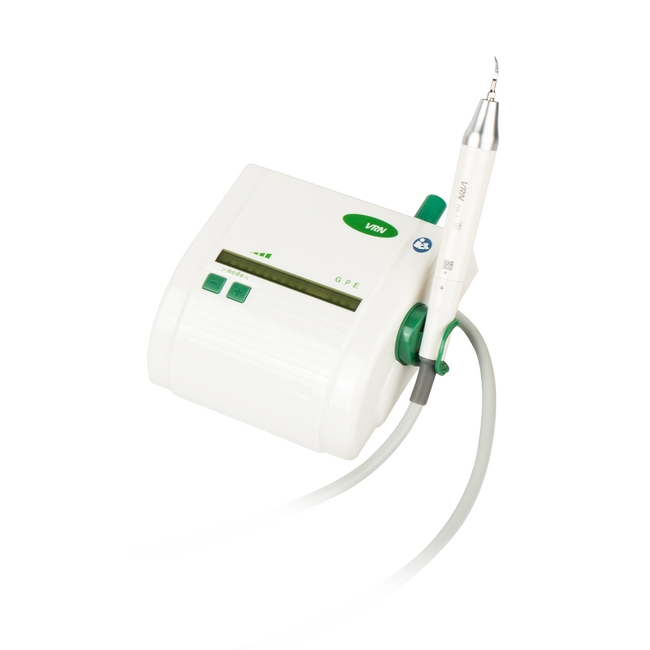 VRN K08DL - портативный ультразвуковой скалер с металлическим наконечником, с подсветкой, 5 насадок в комплекте | VRN (Китай)