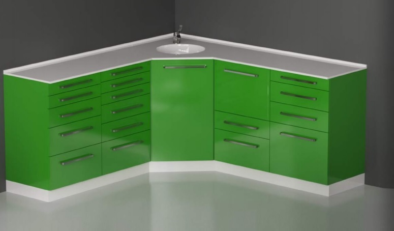 Комплект  мебели для стоматологического кабинета CB-L, Главмедпроект (Россия)