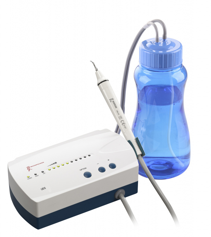 UDS-L - автономный ультразвуковой скалер, в комплекте 6 насадок (G1x2, G2, G4, P1, E1) | Woodpecker (Китай)